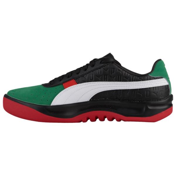 Puma Teniszcipő Férfi GV Special + Fekete/Fehér/Zöld,RYJ05712